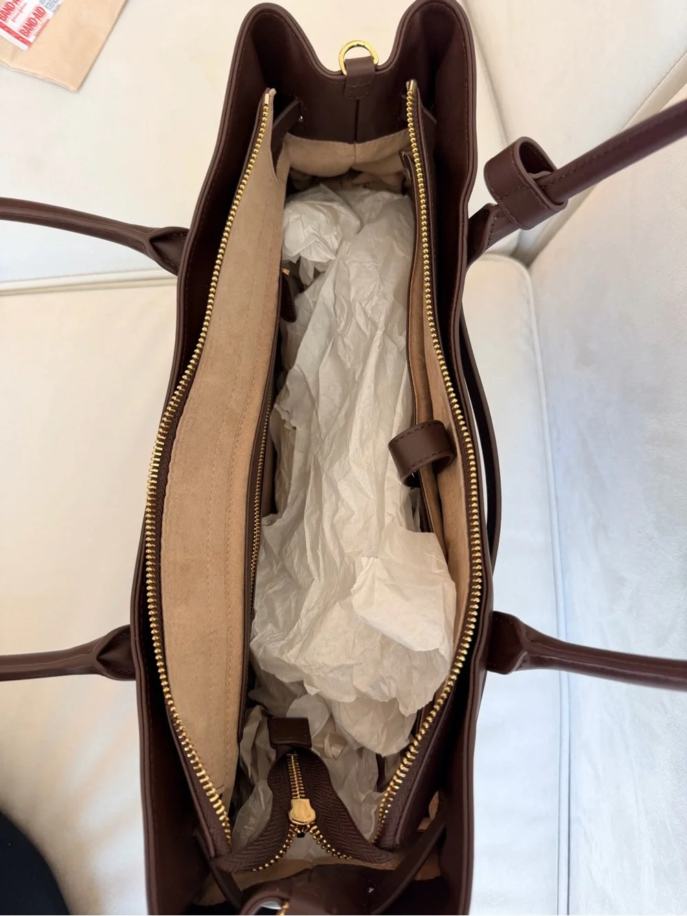 Oleada Marina Tote Leather Tote Bag